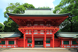 Shinto shrine 氷川神社